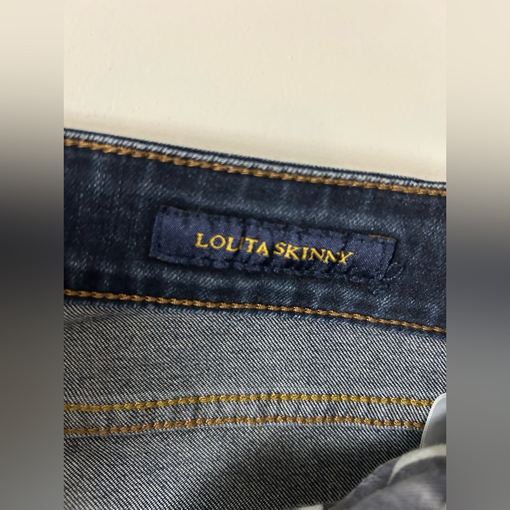 Lucky Brand Lolita Skinny jeans dark blue sz 14A - Picture 4 of 6